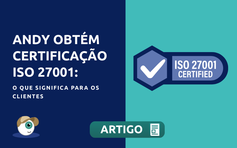 Andy obtém a certificação ISO 27001: o que significa para os clientes de food service